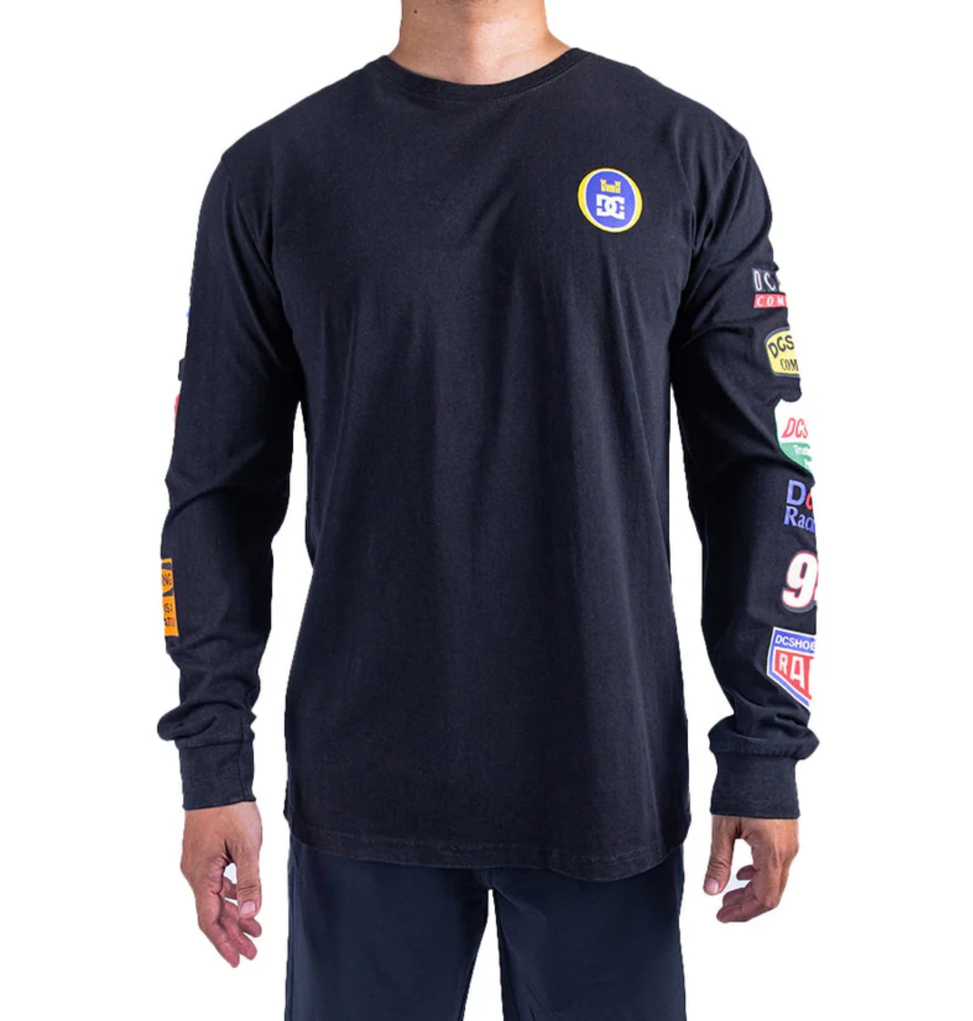 Mens All Gas Long Sleeve T-Shirt - DC Shoes Singapore