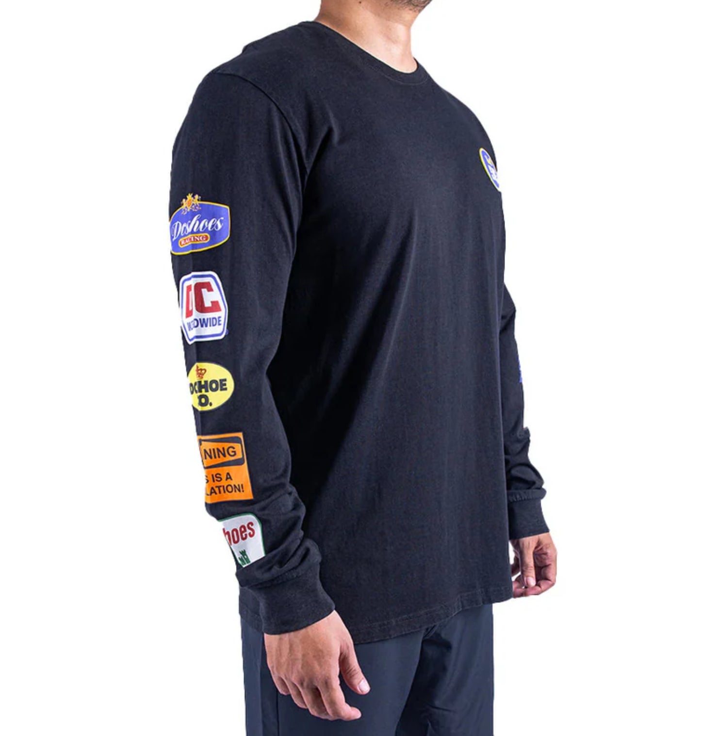 Mens All Gas Long Sleeve T-Shirt - DC Shoes Singapore