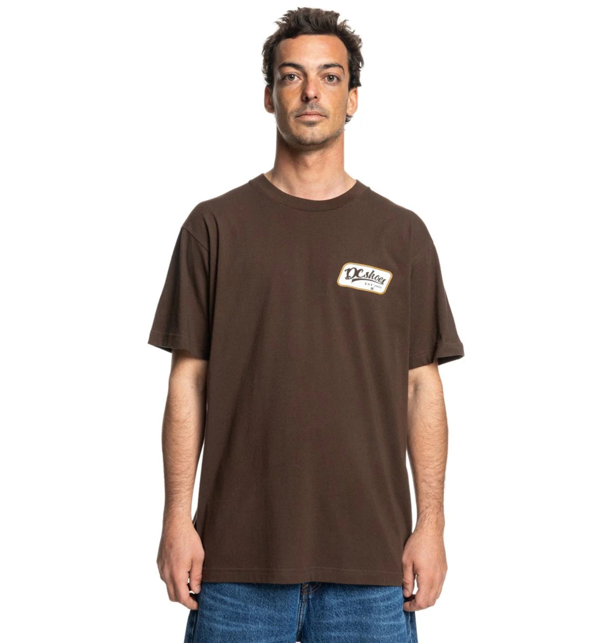 Mens Timely Short Sleeve T-Shirt - DC Shoes Singapore