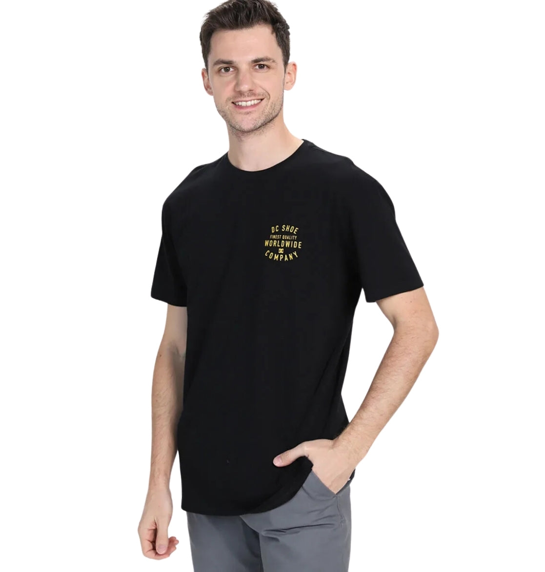 Mens DC Fine Good Short Sleeve Tee - DC Shoes Singapore