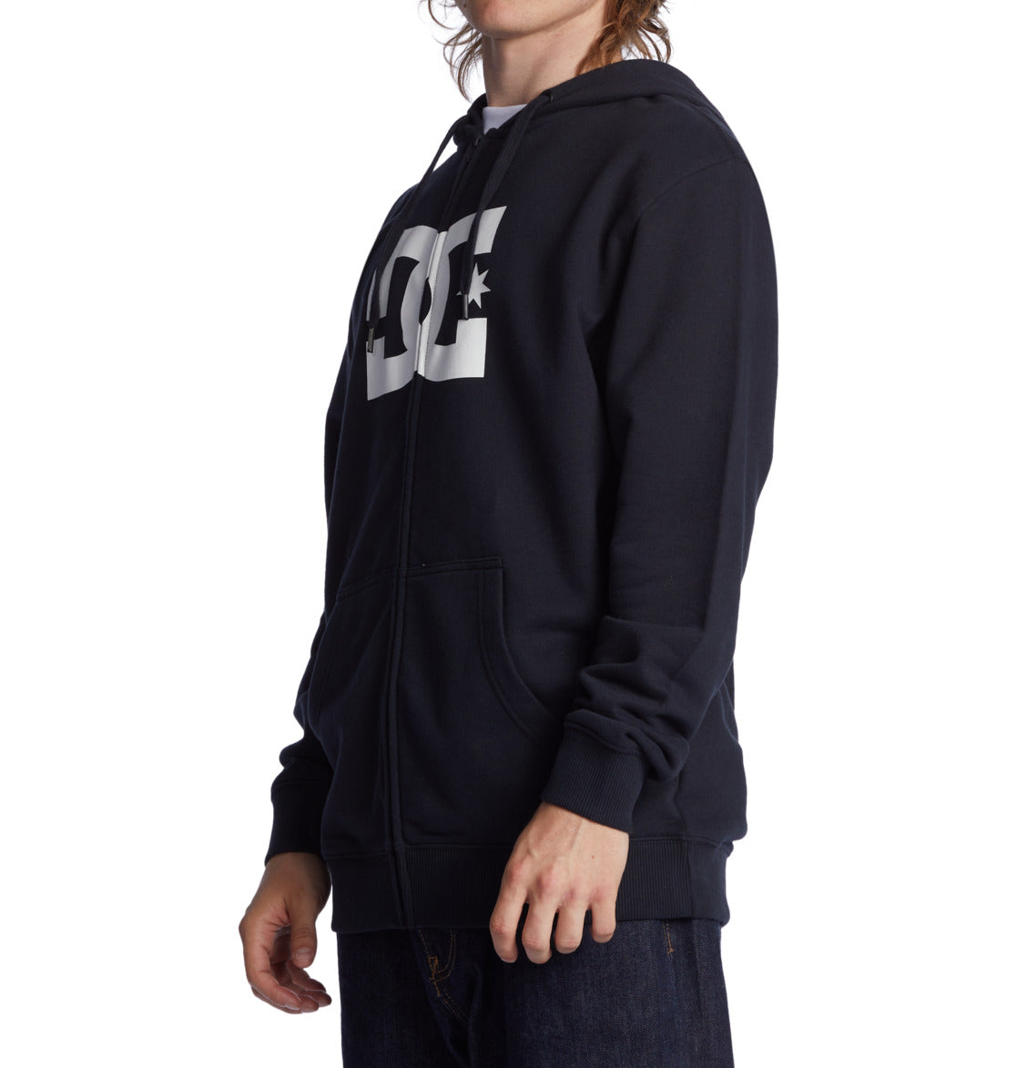 Mens DC Star Zip-Up Hoodie - DC Shoes Singapore