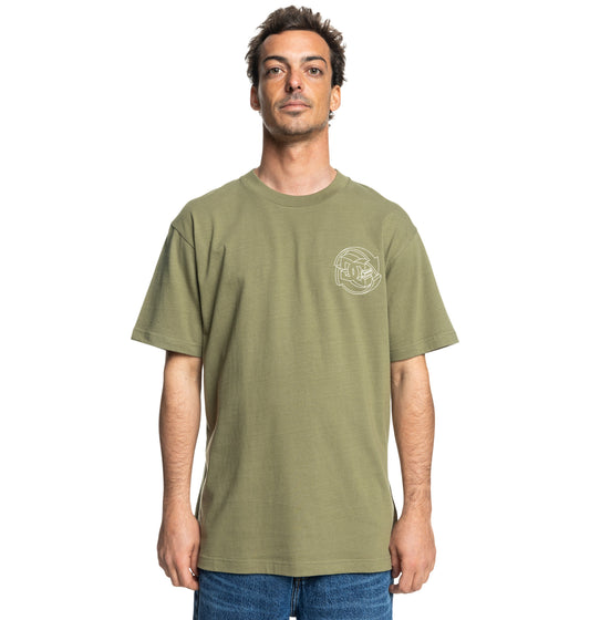 Mens Dimensional Short Sleeve T-Shirt - DC Shoes Singapore