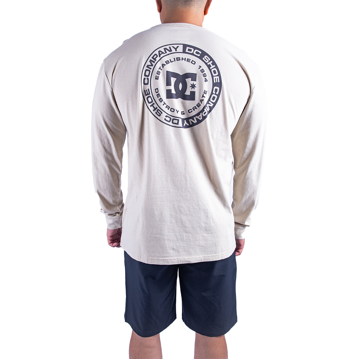 Mens DC Corpo Fb Long Sleeve T-Shirt - DC Shoes Singapore