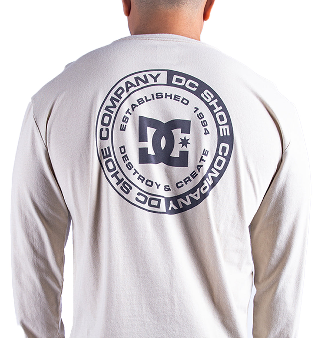 Mens DC Corpo Fb Long Sleeve T-Shirt - DC Shoes Singapore