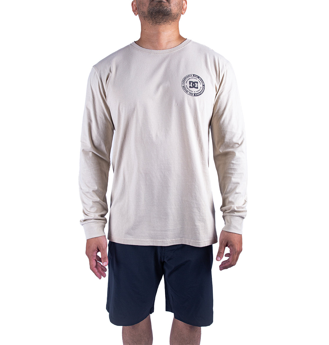 Mens DC Corpo Fb Long Sleeve T-Shirt - DC Shoes Singapore