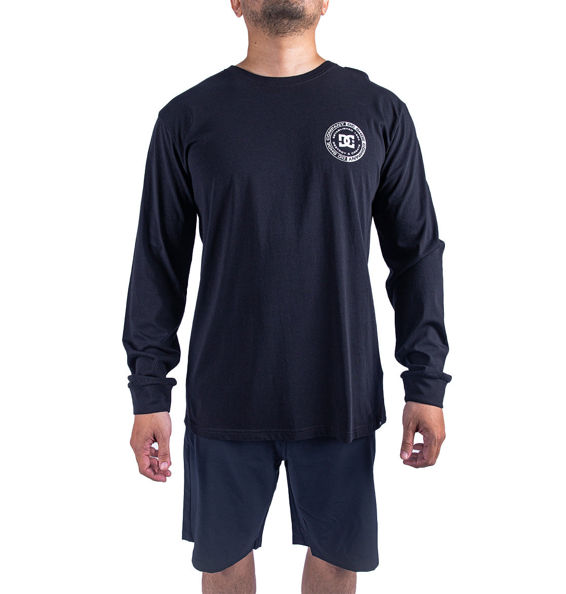 Mens DC Corpo Fb Long Sleeve T-Shirt - DC Shoes Singapore